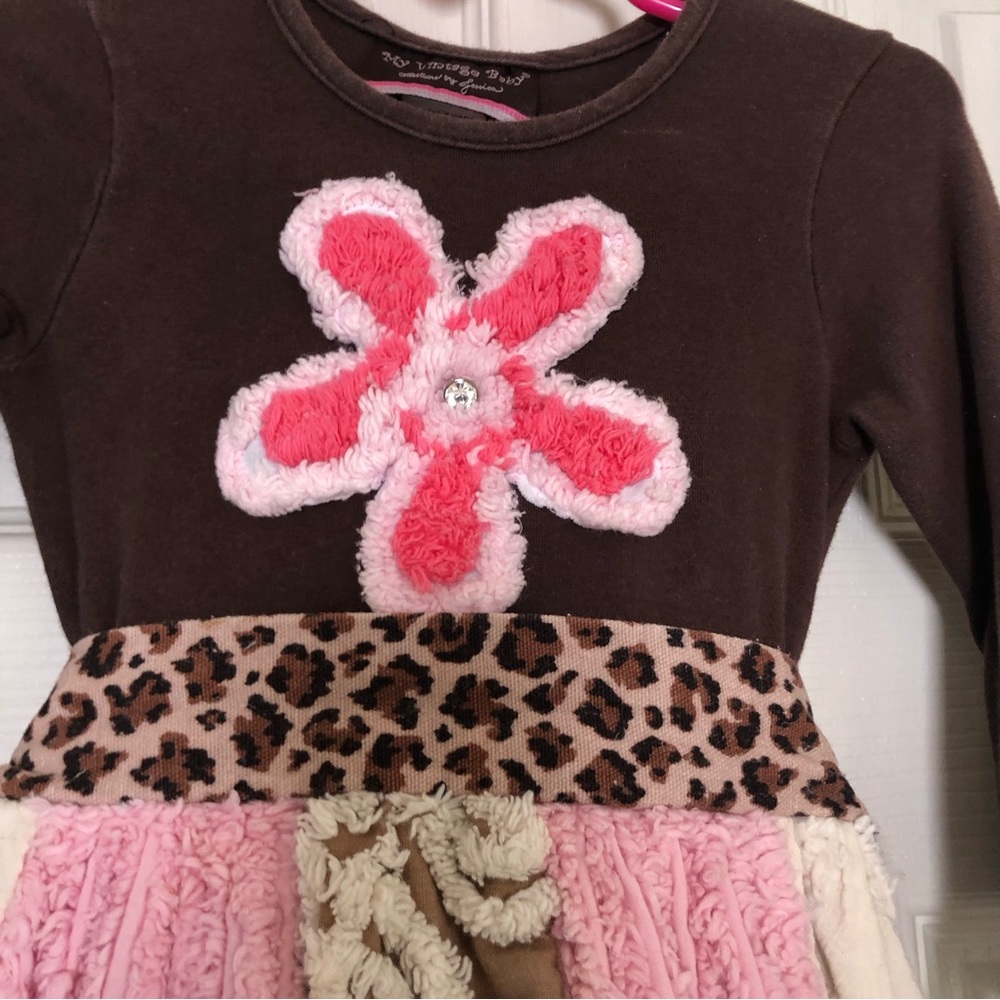 VTG Y2K My Vintage Baby Collections by Jessica Chenille Boutique Dress Made USA - Picture 12 of 13
